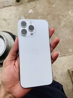 Iphone 14 pro max jv with box 128gb white color waterpack
