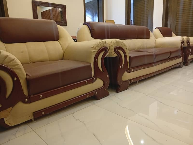 Sofa set in Good Condition| Sofa set for sale in Lahore 1