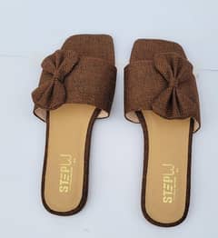Elegant Women’s Brown Rexine Flats 1Pcs Semi-Formal Footwear