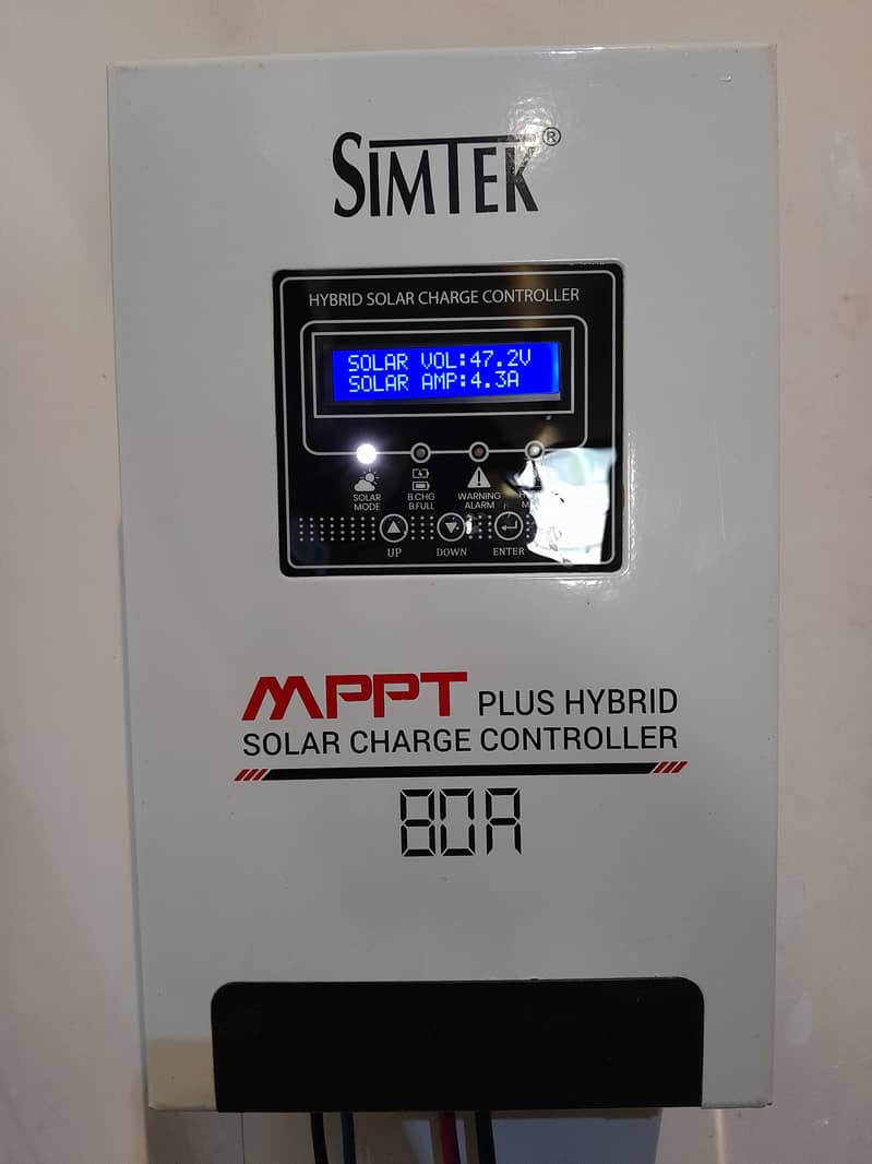 Simtek MPPT plus Hybrid Solar charge controller 4