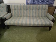3+1+1 Sofa Set Used