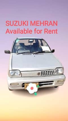 Driver Available Mehran car reasonable rate