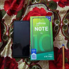 infinix note 10 pro lush candetion 10/9 8/128