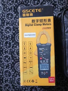 GSCETE DIGITAL CLAMP METER