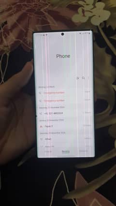 Samsung note 20 ultra 12 256Gb non pta