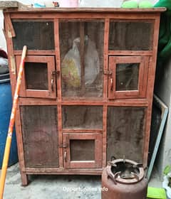 Wooden Cage For Hens and Birds