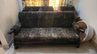 3, 2, 1 seater sofa set - good condition