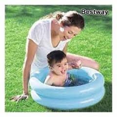 Blue PVC swimming pool -2 Feet Round swimming pool for kids