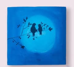beautiful bird painting