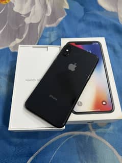 Iphone x 256gb pta approved with box