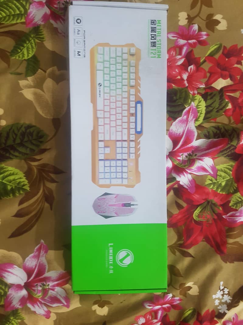 this rgb keyboard and mouse with box 7