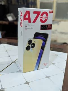 Itel A70 pro with Box 12/256 negotiable
