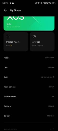 Infinix Hot 50 Pro +