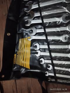 Wrench set original, Stanley socket set , Stanley ratchet driver seti