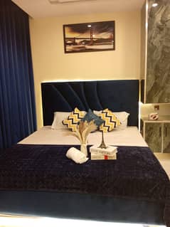 ONE BEDROOM FURNISHED STUDIO APARTMENT FOR RENT IN IQBAL BLOCK BAHRIA TOWN LAHORE