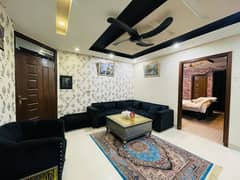 E-11 2bed luxury furnished bedroom available for rent Daily basis