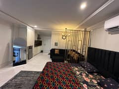 ONE BED STUDIO FURNISHED APARTMENT FOR RENT IN IQBAL BLOCK BAHRIA TOWN LAHORE