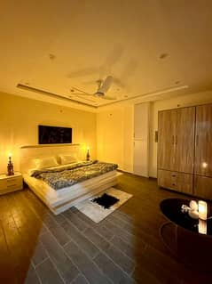 ONE BEDROOM STUDIO FURNISHED APARTMENT FOR RENT IN IQBAL BLOCK BAHRIA TOWN LAHORE