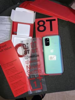 OnePlus 8t 12 256 full box pta ok