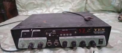 amplifier  +  2 speaker free