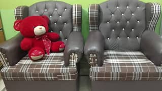 Black sofa set ( 7 seater).