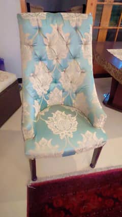 8 Solid wood Comfortable Dinning Chairs