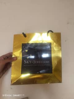 premium quality sky jewelers bag