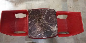 kids table and 2 chairs set