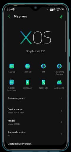 Infinix hot 9 play