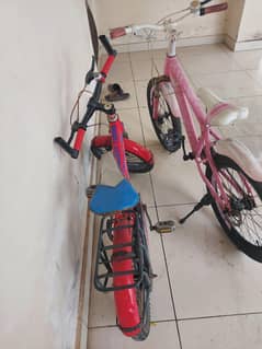 Girls and Boys cycle