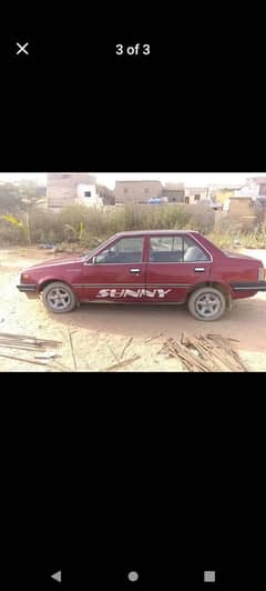 Nissan sunny model 86