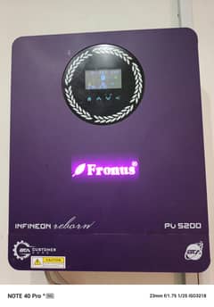 fronus 5.2 Hybrid Inverter is available for sale