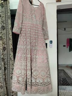 Walima dress Maxi material