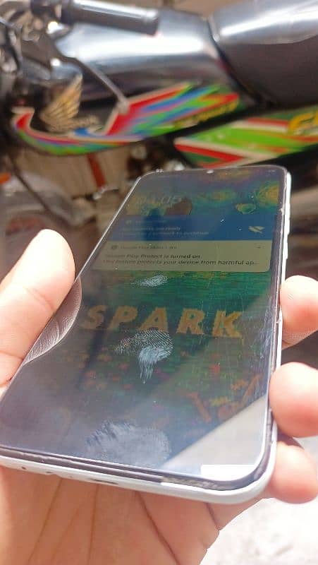 Tecno spark 6 Go 4/64 with box  Used only panel change 2