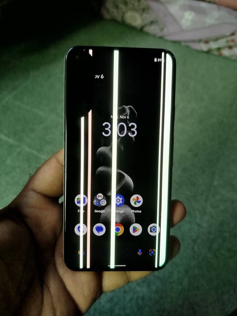 google pixel 5 Display LCD  broken 5
