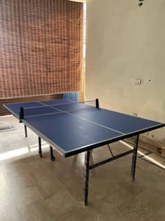 table tennis table premium condition with net for sale in Rawalpindi.