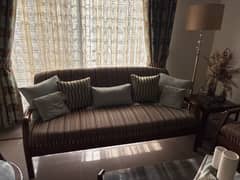 Wooden sofa set