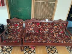 wooden chapti sofa