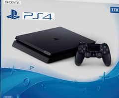 PS4 slim 1TB for sale.