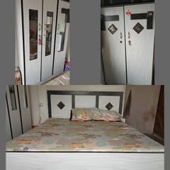 bed almari  divided
