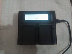 imported dual LCD battery charger