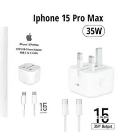 100% Original 35W PD Charger For iPhone 15 Pro Max