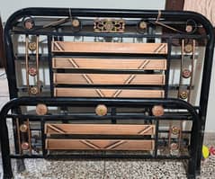 Iron bed set in low price. . .