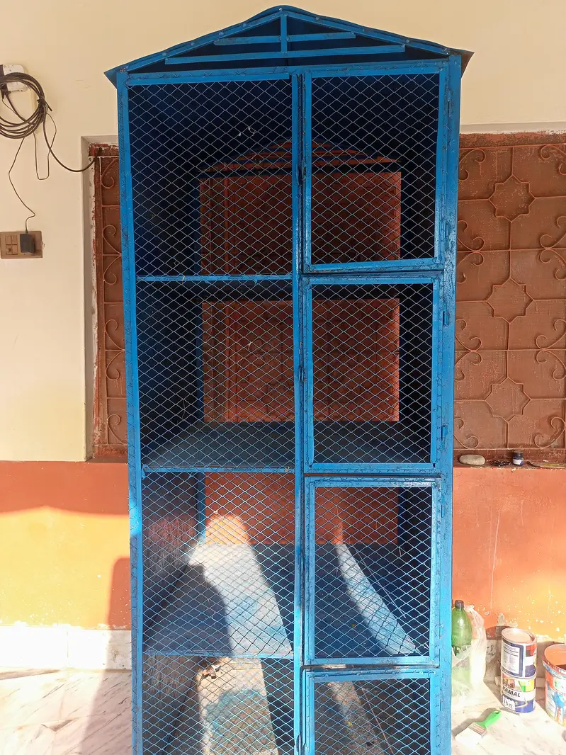 Birds cage full large cage 7.5 foot lenght — photo 2