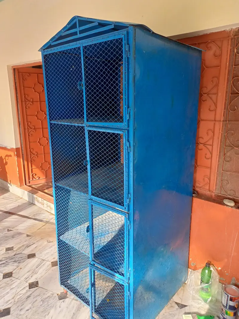 Birds cage full large cage 7.5 foot lenght — photo 3