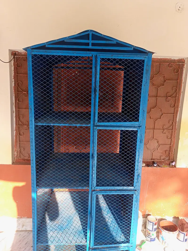 Birds cage full large cage 7.5 foot lenght — photo 4