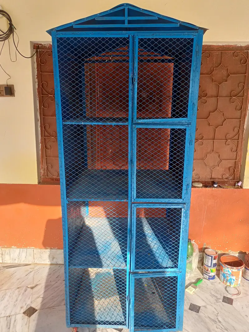 Birds cage full large cage 7.5 foot lenght — photo 5