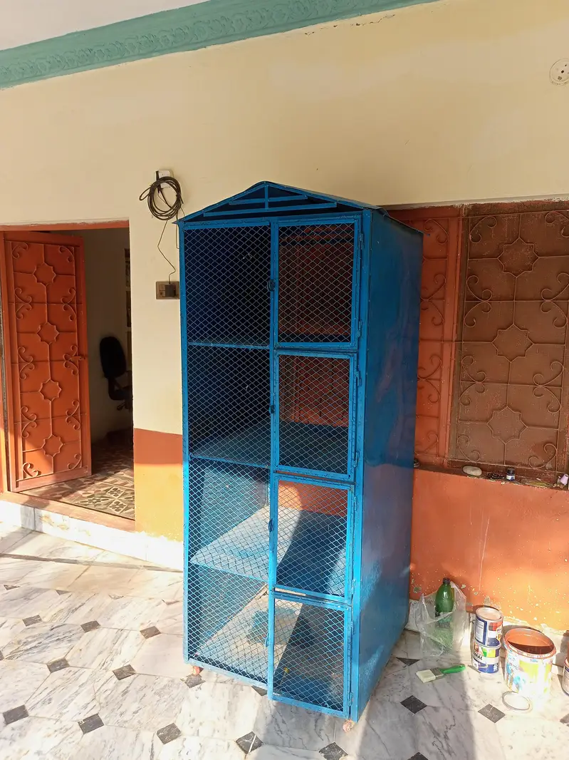 Birds cage full large cage 7.5 foot lenght — photo 6