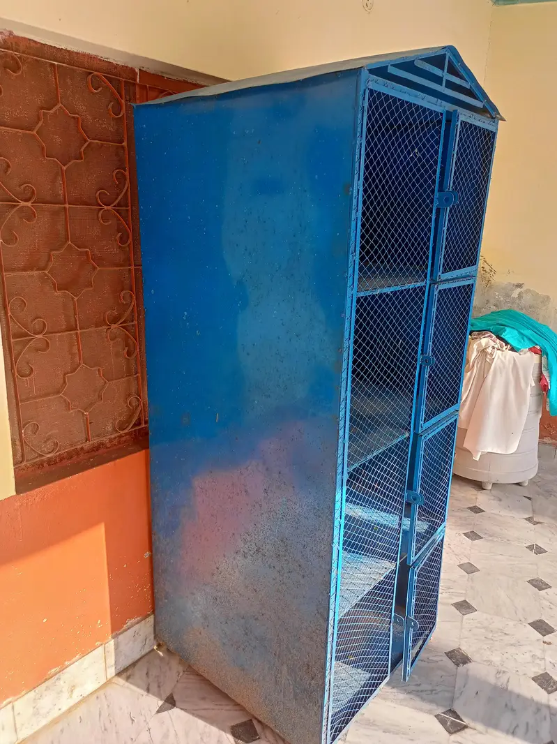 Birds cage full large cage 7.5 foot lenght — photo 7
