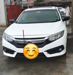 HONDA CIVIC 2018 UG Red Meter WHITE color